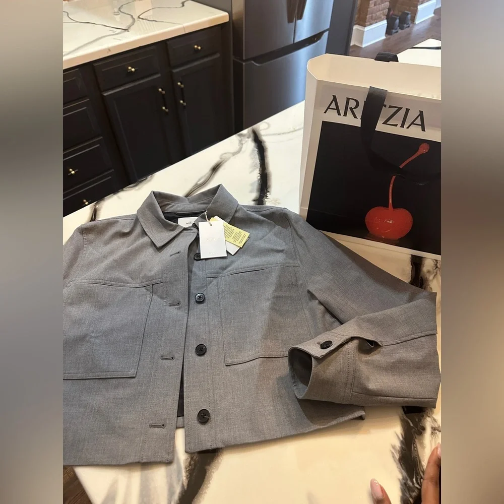 Aritzia Little Cropped Jacket - Picture 4 of 6